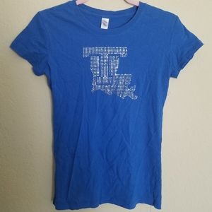 Louisiana Tech Rhinestone Shirt